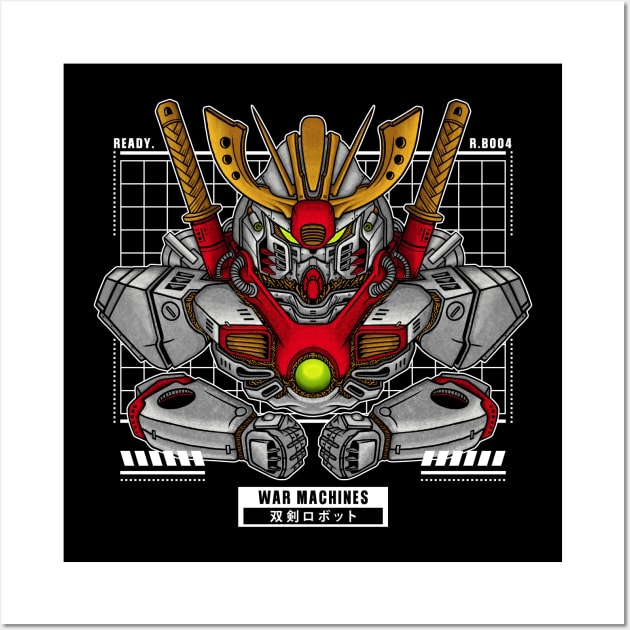 WAR MACHINES Wall Art by DMD Art Studio